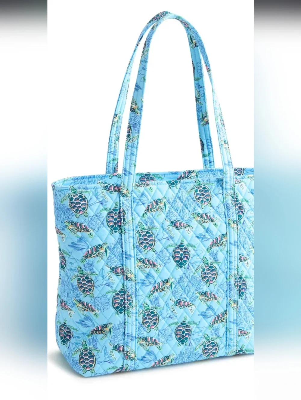 Vera Bradley Vera Tote Sea Turtles NWT - Picture 7 of 15